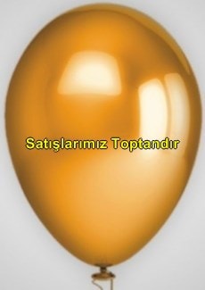 Basksz Altn gold balon 12 inc balon