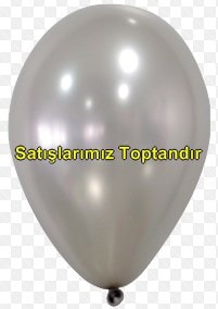 Baskısız gri gümüş balon 12 inc balon