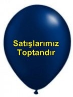 Baskısız Lacivert balon 12 inc balon