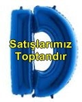 D harfi Sarı Altın Gold folyo harf balon 40 inch 100 cm