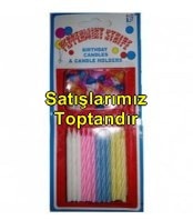 Doğum günü pasta mumu 24 lü