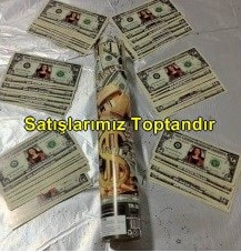 30 cm Dolar konfeti