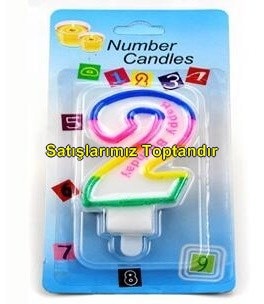 İki rakam pasta mumu