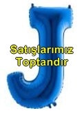 J harfi Sarı Altın Gold folyo harf balon 40 inch 100 cm