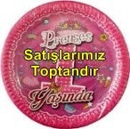 1 yaş pembe tabak parti malzemesi 8 adet