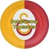 Taraftar tabak galatasaray gs parti malzemesi 8 adet