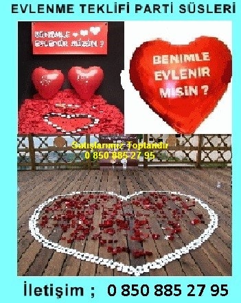 Toptan Evlilik teklifi paketi Toptan parti malzemesi sat